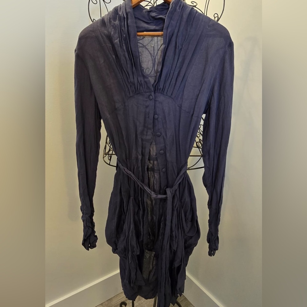 Miilla Clothing Navy Blouse